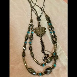 Set of 2 long necklaces